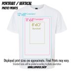 LaPared.shop custom print size examples - Portrait Family Prints