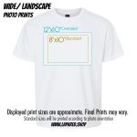 LaPared.shop custom print size examples - Wide Landscape Family Prints