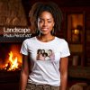 Family photo tshirt prints Landscape print 8x10