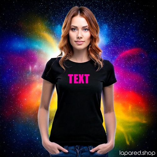 LaPared.shop - Custom text tshirt printing