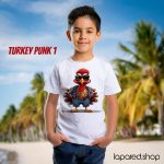 LaPared.shop - Holidays - Thanksgiving Shirts - Turkey day shirts, feliz dia de accion de gracias - Turkey Punks