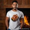 thanksgiving dia de accion de gracias turkey pavo white shirt