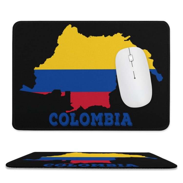 flag mousepad print - colombia
