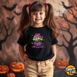 Senor Press- Halloween Cupcake BOO! Kids Halloween cute cupcake design