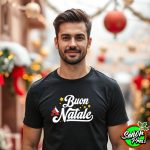 Buon natale Camisetas, Christmas Italia , Natale italiano Camisetas