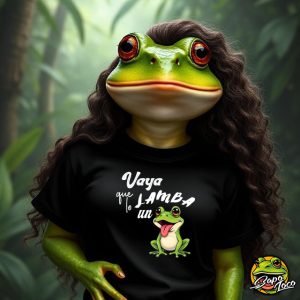 Vaya que lo Lamba un Sapo