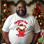 Santa Christmas Bod Funny Tee - Funny Tshirts