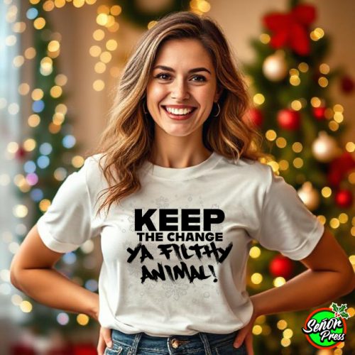 Funny Home Alone Movie TV Funny quotes from movie home alone "Keep the Change ya filthy animal"