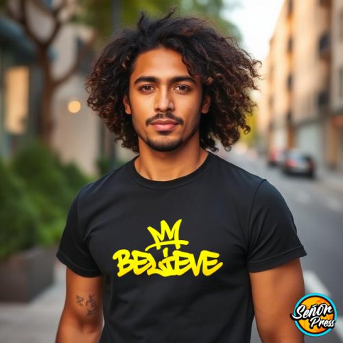 SenorPress.com - Senor Press - Believe tshirt